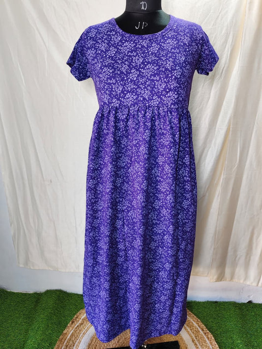 Purple Non Feeding Frock